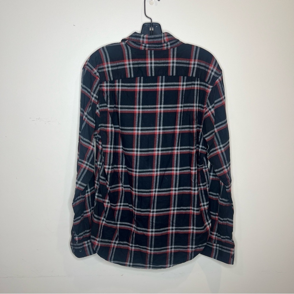 Goodfellow & Co Men’s Medium Button Up Long Sleeve Multicolor Plaid - Picture 3 of 5